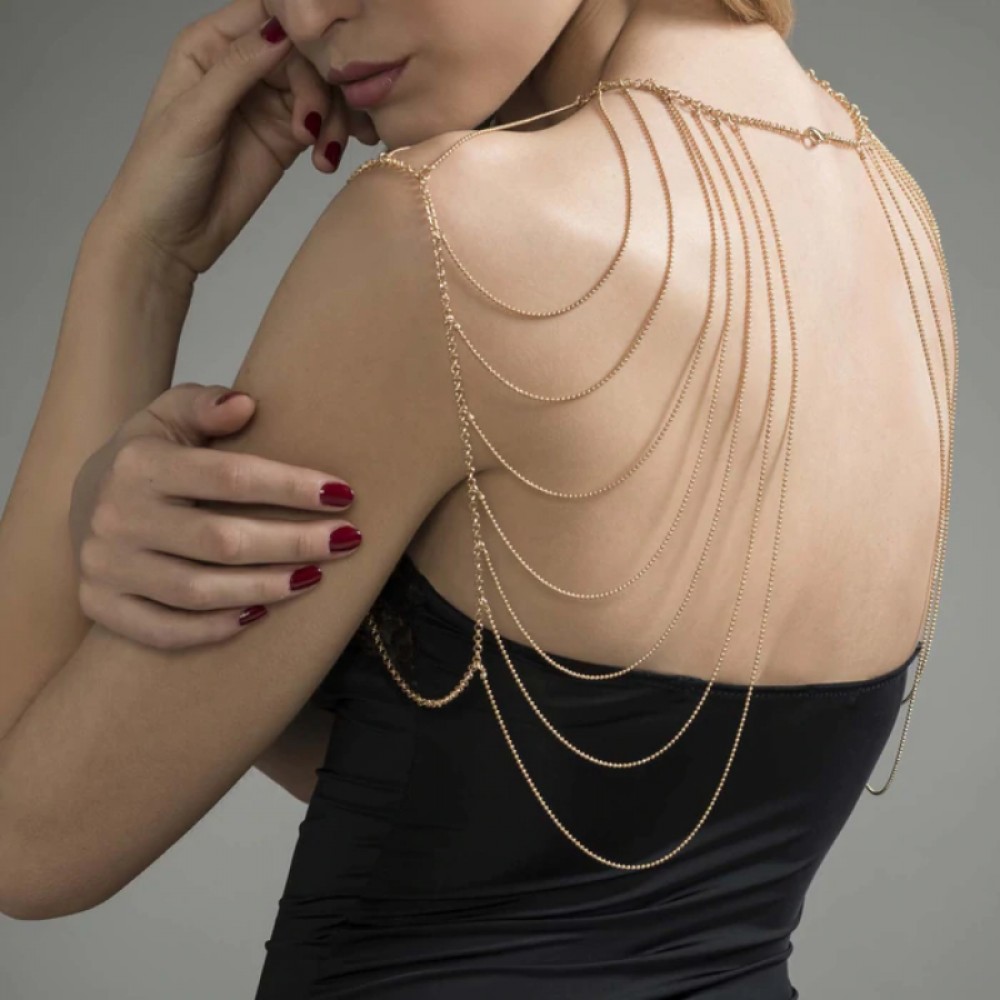 Цепочка на плечи Bijoux Indiscrets, фото №4 — секс шоп Украина, NO TABOO