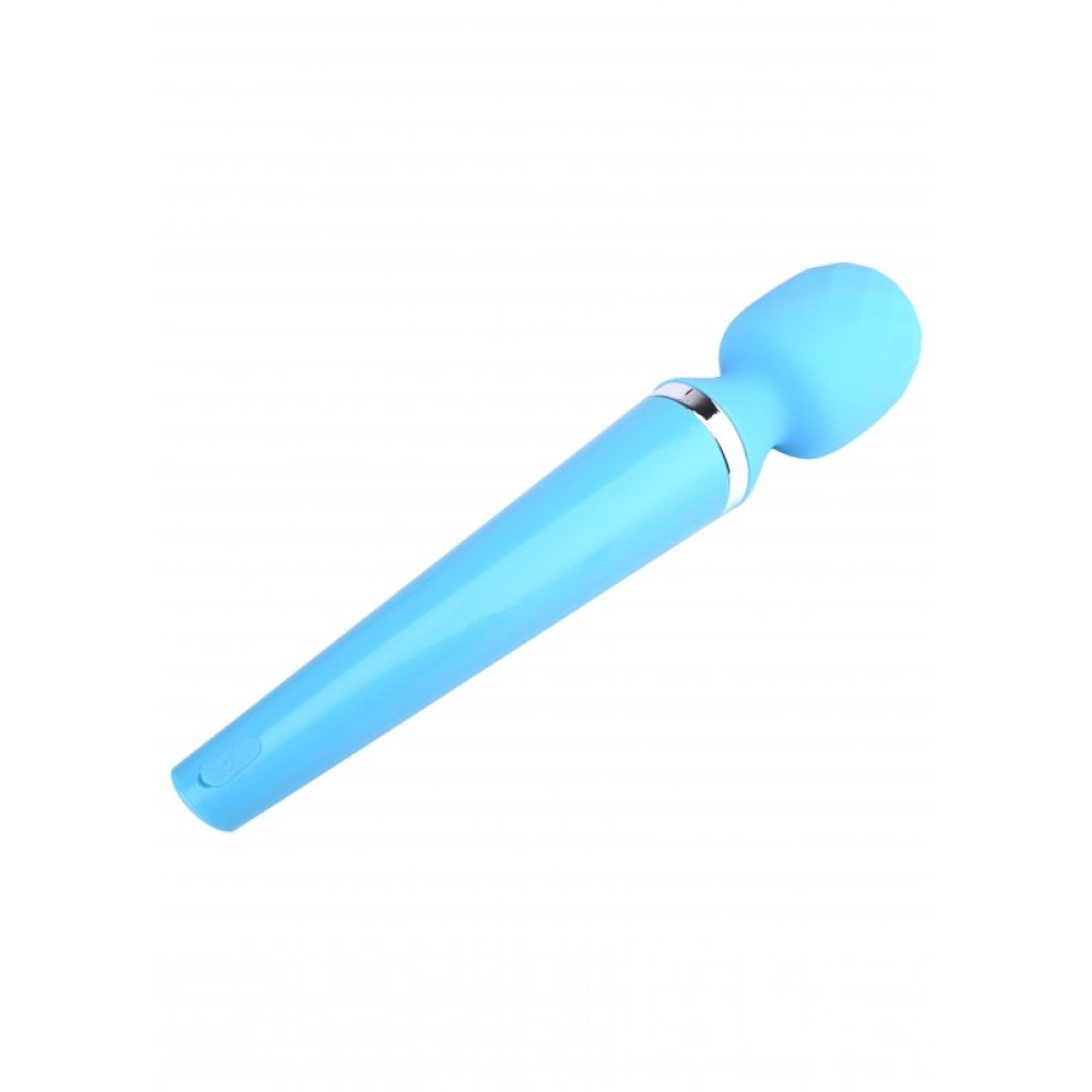 Вибромассажер Massager Genius, голубой, 31 х 6 см фото №4 — секс игрушки: Украина, NO TABOO