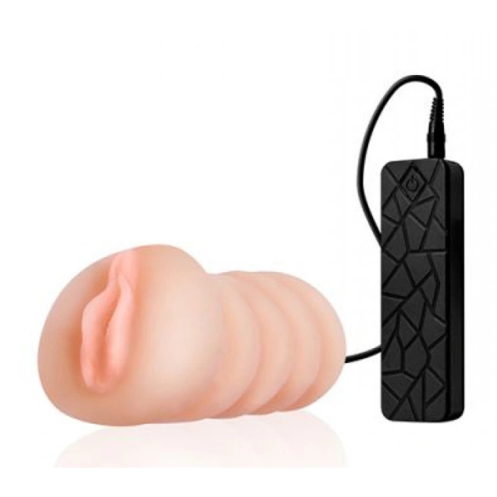 Мастурбатор реалистичный рот с вибрацией Dream Toys, бежевый, 13 х 6 см фото №0 — секс игрушки: Украина, NO TABOO