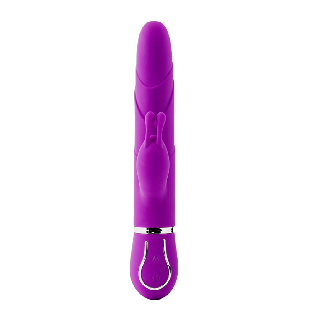 Вибратор-кролик Dream Toys, фиолетовый, 22 х 3.5 см фото №4 — секс игрушки: Украина, NO TABOO