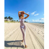 Сукня довга One Size Never Enough Leg Avenue, у велику сітку, біла, фото №5 — секс шоп Україна, NO TABOO