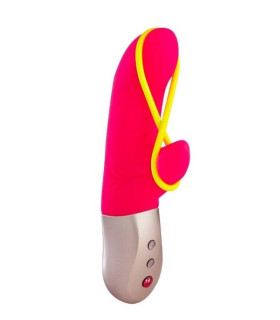 Вибратор-кролик Fun Factory Amorino, силиконовый, розовый, 17 х 3.3 см - No Taboo