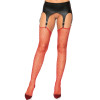 Сексуальные чулки со стразами One Size Leg Avenue Rhinestone, красные, фото №1 — секс шоп Украина, NO TABOO