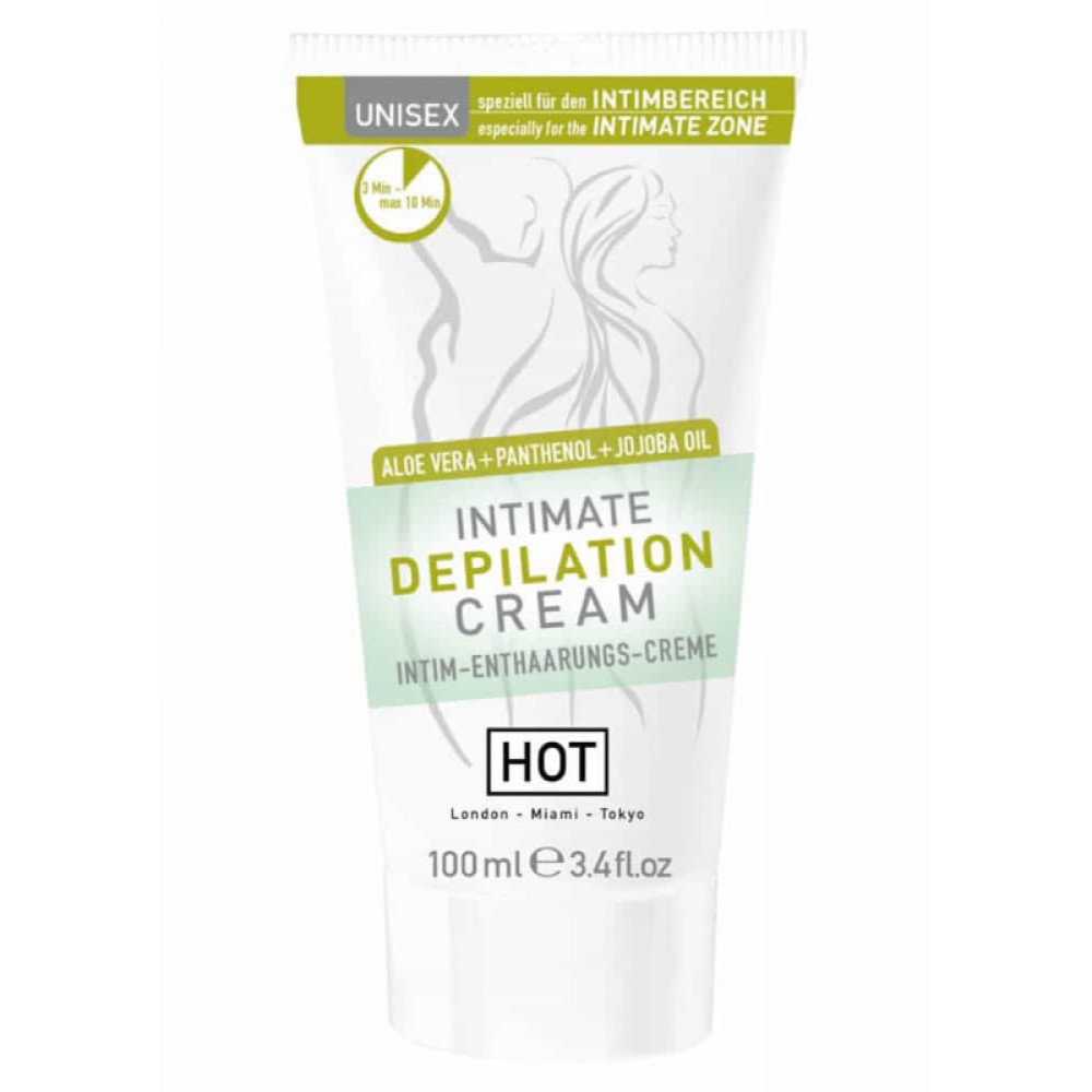 Крем для депиляции интимной зоны HOT Intimate Depilation Cream, 100 мл, фото №0 — секс шоп Украина, NO TABOO