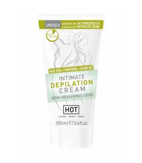 Крем для депіляції інтимної зони HOT Intimate Depilation Cream, 100 мл - No Taboo