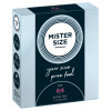 Презервативы из натурального латекса Mister Size 64 мм, 3 штуки, фото №1 — секс шоп Украина, NO TABOO