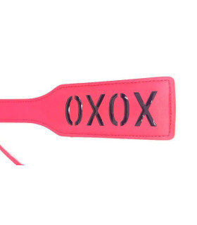 Паддл с надписью XOXO, красный, 31.5 см - No Taboo
