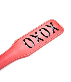 Паддл з написом XOXO, красный, 31.5 см - No Taboo