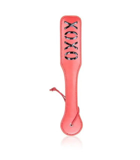 Паддл з написом XOXO, красный, 31.5 см - No Taboo