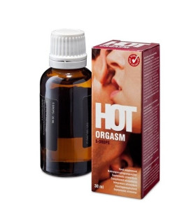 Капельки для разогрева для пары Hot Orgasm Cobeco, 30 мл - No Taboo