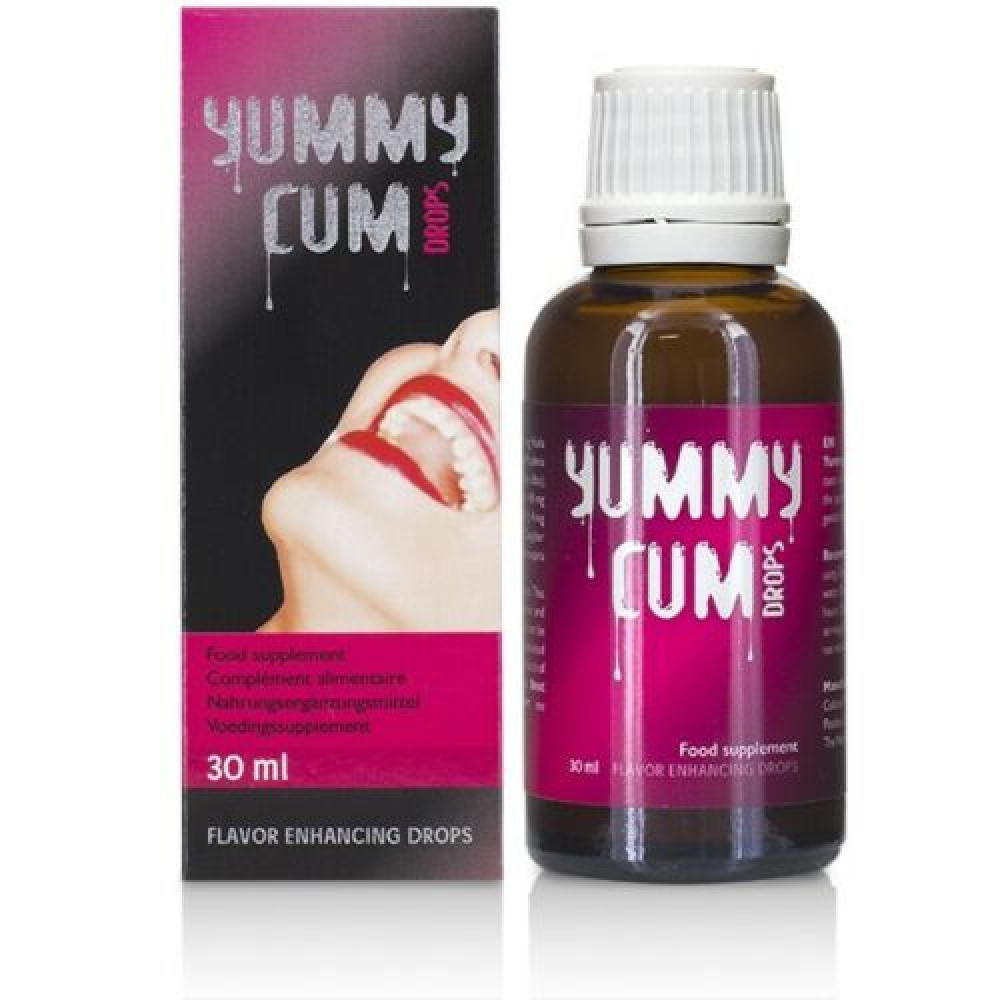 Капельки для улучшения вкуса спермы Yummy Cum, 30 мл, фото №0 — секс шоп Украина, NO TABOO