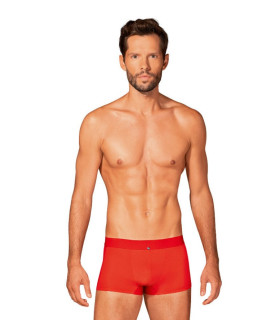 Трусы мужские L/XL Obsessive Boldero, с сеточкой, красные - No Taboo