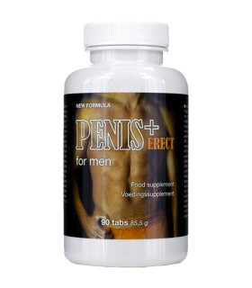 Биологически активная добавка для увеличения пениса Penis+ Erect, 90 таблеток - No Taboo