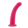 Фаллоимитатор нереалистичный Chisa Bend Over M, розовый, 15 х 3.3 см фото №1 — секс игрушки: Украина, NO TABOO