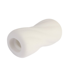 Мастурбатор хай-тек Chisa Cozy Blow Cox, с рельефом, белый, 10.7 х 4.8 см - No Taboo