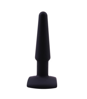 Анальная пробка Chisa Black Mont, черная, 11 х 2.3 см - No Taboo