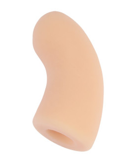 Мастурбатор нереалистичный Chisa T-Skin, бежевый, 14 х 6 см - No Taboo
