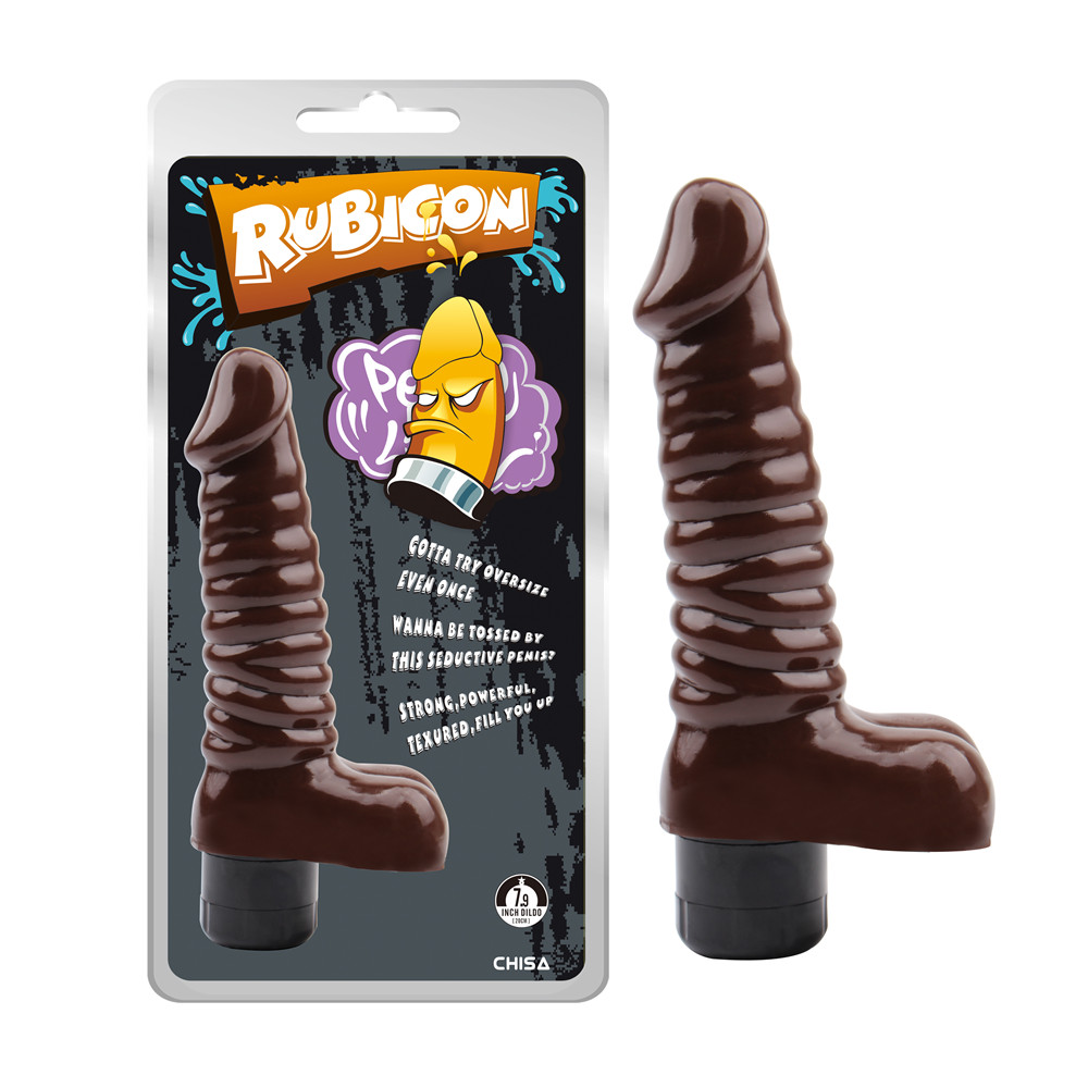 Вибратор реалистичный Chisa Rubicon, коричневый, 19 х 3.8 см фото №0 — секс игрушки: Украина, NO TABOO