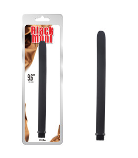 Насадка для анального душа Chisa Black Mont, черная, 24.5 х 2.2 см - No Taboo
