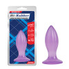Анальная пробка Chisa Hi-Rubber, фиолетовая, 12.3 х 4.3 см фото №1 — секс игрушки: Украина, NO TABOO