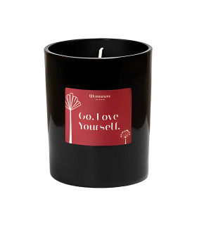 Массажная свеча Womanizer, 155 г, Scented Candle с ароматом белого чая - No Taboo