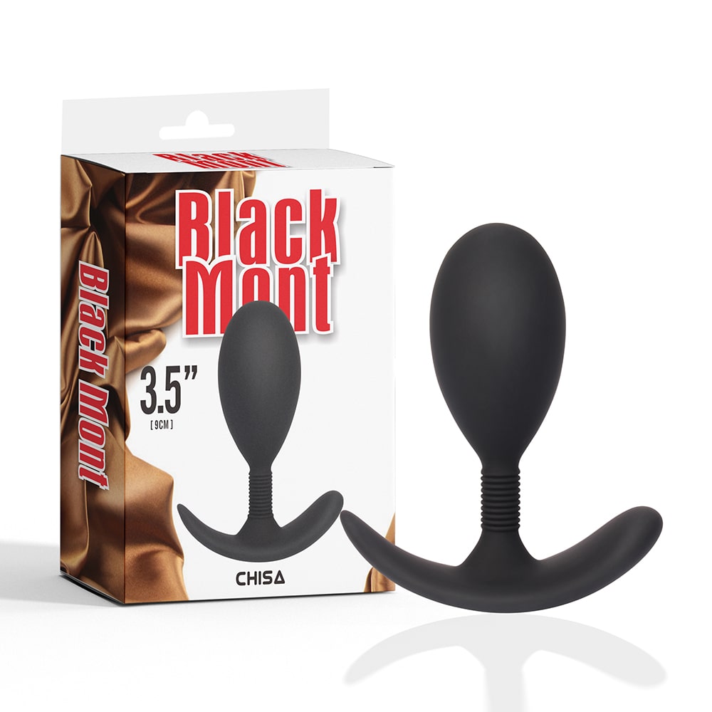 Анальная пробка M Chisa Black Mont, черная, 10.8 х 3.8 см фото №0 — секс игрушки: Украина, NO TABOO