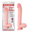 Фаллоимитатор реалистичный гигантский Chisa Ballsy Super Cock, на присоске, бежевый, 35 х 6 см фото №1 — секс игрушки: Украина, NO TABOO