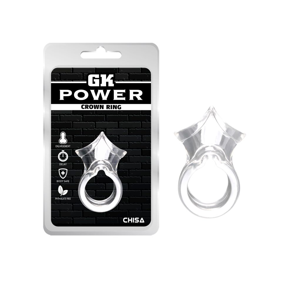 Эрекционное кольцо на член Chisa GK Power, прозрачное, 3.5 см фото №0 — секс игрушки: Украина, NO TABOO