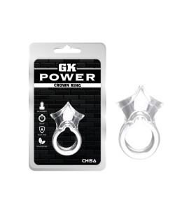 Эрекционное кольцо на член Chisa GK Power, прозрачное, 3.5 см - No Taboo