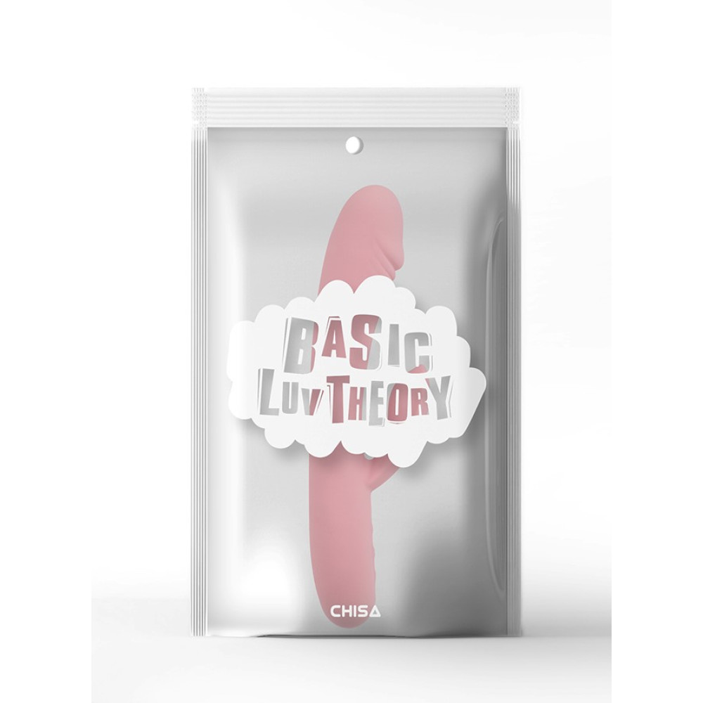 Вибратор-кролик Chisa Basic Luv Theory, розовый, 20 х 2 см фото №2 — секс игрушки: Украина, NO TABOO