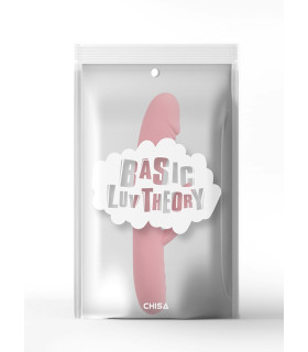 Вибратор-кролик Chisa Basic Luv Theory, розовый, 20 х 2 см - No Taboo