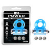 Эрекционное кольцо с вибрацией Chisa GK Power, голубое, 1.8 см фото №1 — секс игрушки: Украина, NO TABOO
