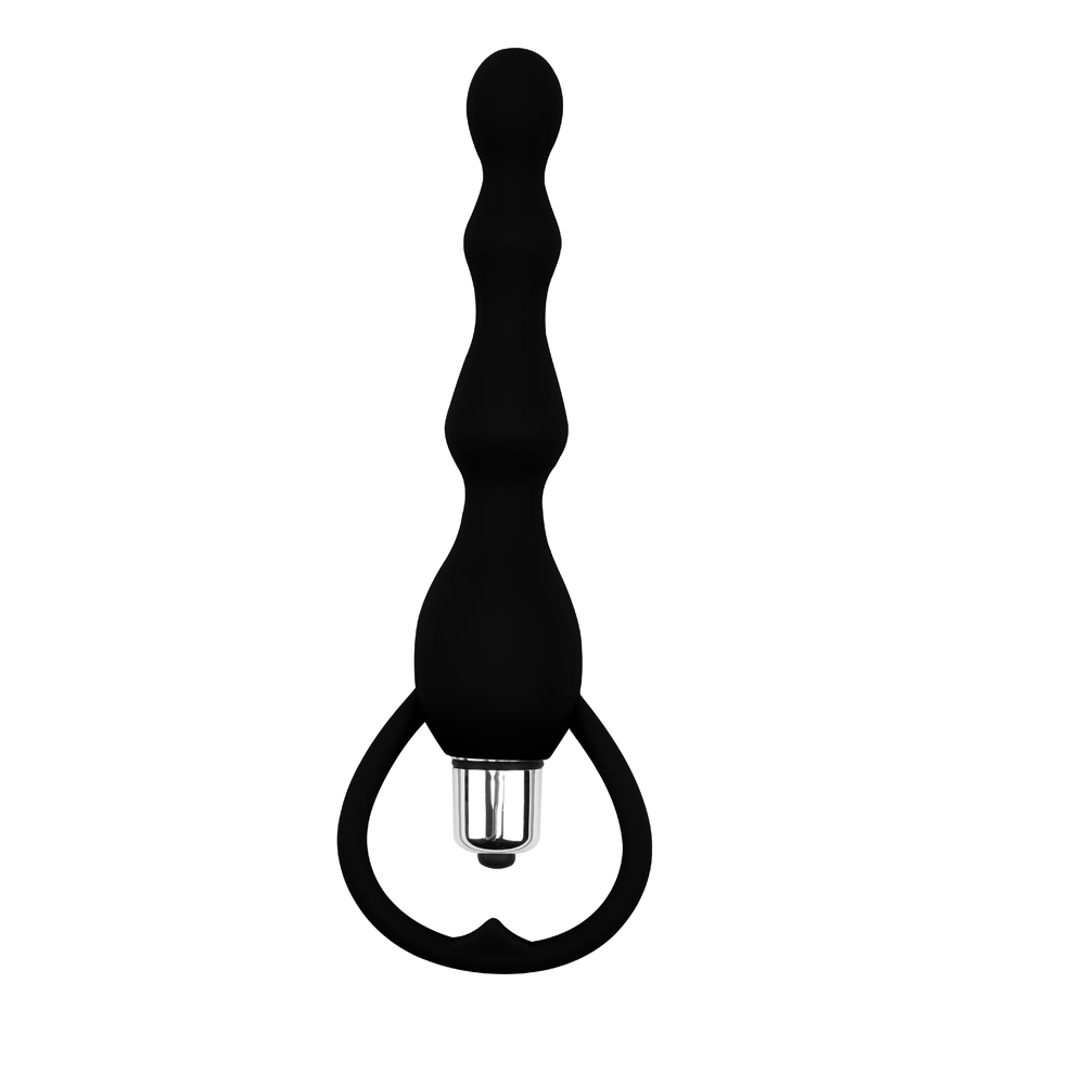 Анальная елочка с вибрацией Chisa Black Mont, черная, 18 х 2.5 см фото №2 — секс игрушки: Украина, NO TABOO