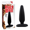 Анальная пробка Chisa Black Mont XL, чёрная, 13.5 х 3.8 см фото №1 — секс игрушки: Украина, NO TABOO
