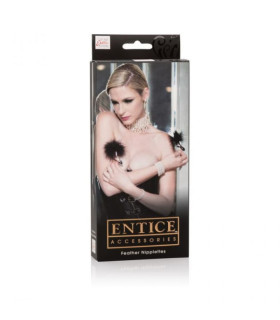 Зажимы для сосков California Exotic Novelties, черные - No Taboo