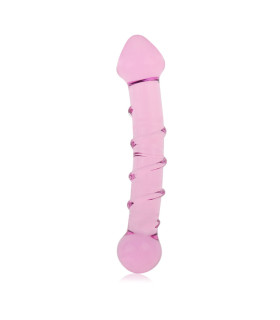 Фаллоимиатор двухсторонний Lovetoy, розовый, 18 х 3.5 см - No Taboo