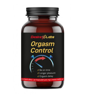 Біологічно активна добавка для чоловіків Desire Labs Orgasm Control, для міцної ерекції та пролонгації, 90 капсул - No Taboo