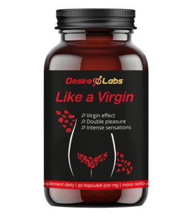 Биологически активная добавка Like a Virgin Desire Labs, для восстановления упругости влагалища, 90 капсул - No Taboo