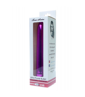 Вибратор Ultra Power, фиолетовый, 18 х 3 см - No Taboo