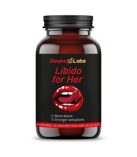 Біологічно активна добавка для підвищення лібідо у жінок Libido for Her Desire Labs, 90 капсул - No Taboo