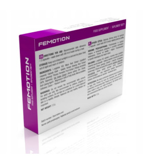 Биологически активная добавка для повышения либидо у женщин Femotion, 10 капсул - No Taboo