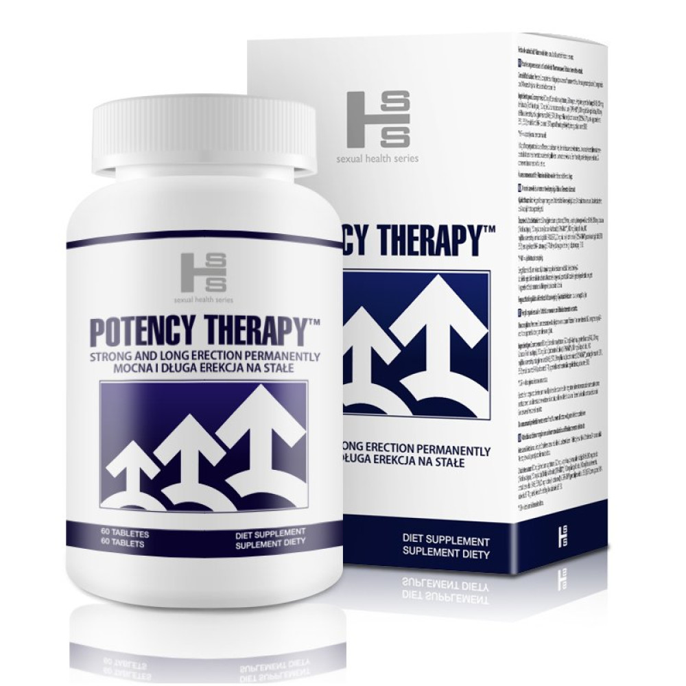Биологически активная добавка для усиления эрекции Potency Therapy, 60 таблеток, фото №0 — секс шоп Украина, NO TABOO