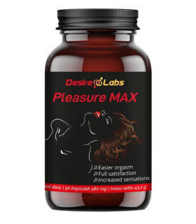 Біологічно активна добавка для підвищення лібідо у жінок Pleasure Max, 90 таблеток - No Taboo