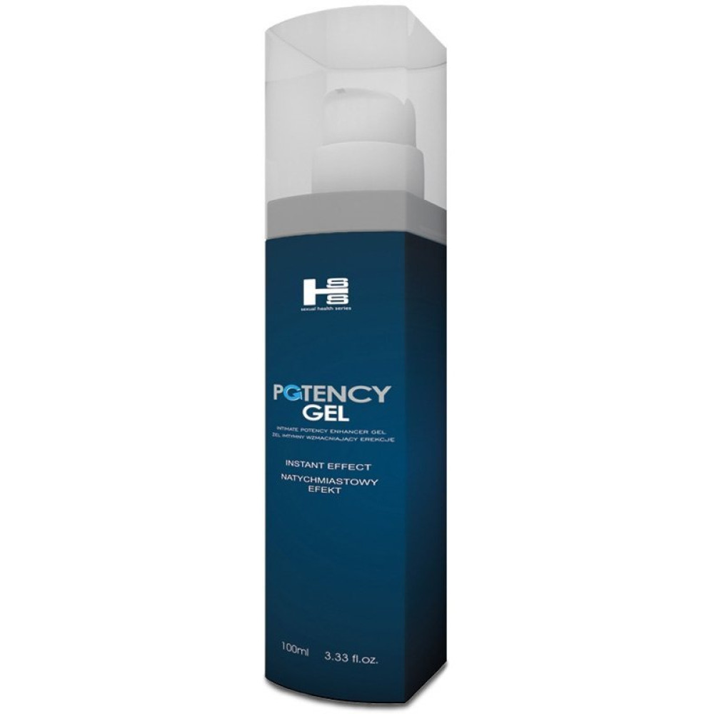 Гель для усиления эрекции Potency Gel, на водной основе, 100 см, фото №0 — секс шоп Украина, NO TABOO