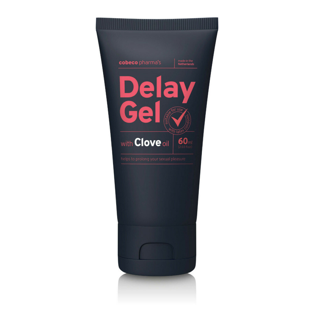 Гель пролонгатор с гвоздикой Cobeco Delay Clove, охлаждающий, 60 мл, фото №0 — секс шоп Украина, NO TABOO