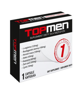 Таблетки для повышения потенции TopMen, 10 шт. - No Taboo