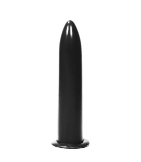 Фаллоимитатор нереалистичный All Black, черный, 19 х 3.5 см - No Taboo