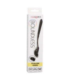 Колесо Вартенберга Boundless CalExotics, металлическое, черное, 18.5 см - No Taboo