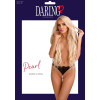 Стринги эротичные с жемчугом S/M Daring Intimates, черные, фото №5 — секс шоп Украина, NO TABOO