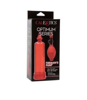 Вакуумная помпа механическая Fireman’s CalExotics, красная, 19 х 5.7 см - No Taboo